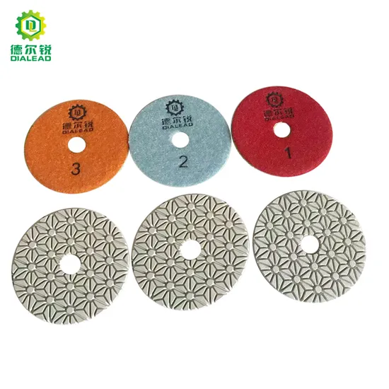 Dialead 100mm Colorful Type Resin Polishing Pad 