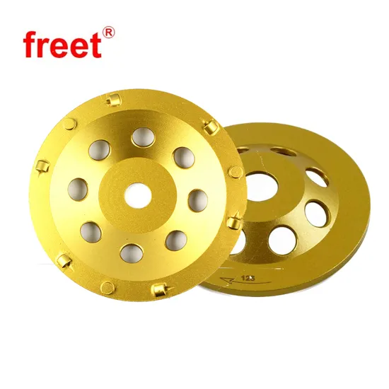 5inch Diamond PCD Cup Wheel Disc Grinding for Removing Epoxy Resin Coatings 