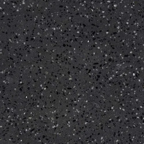 Dark Black Artificial Stone Terrazzo for Floor Tiles 