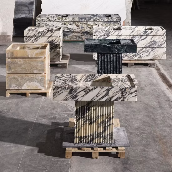 Modern Calacatta Viola Marble Special Design T