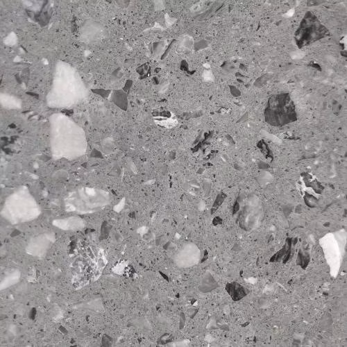 Customized Pattern Gray Terrazzo Floor Tiles 