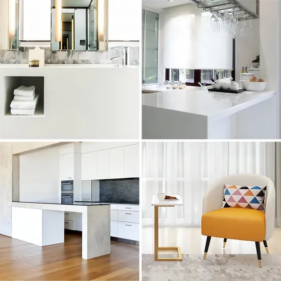 Kitchen Top Stone Countertops White Onyx Table Terrazzo Worktop Quartzite Top Top Mounted Stone for Double Sink for The Toilet Marble Benchtop Countertop 