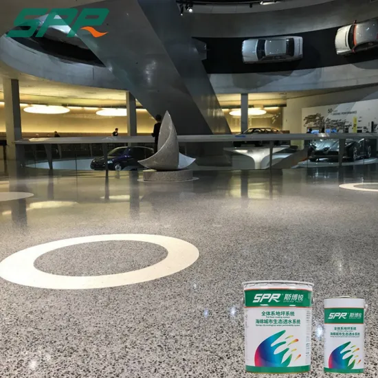 Epoxy Coating Terrazzo Elite Decorative Grinding Stone Floor Paint 