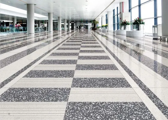 Terrazzo Floor Tile for Subway Floor Paving Withe Customized Sizes 