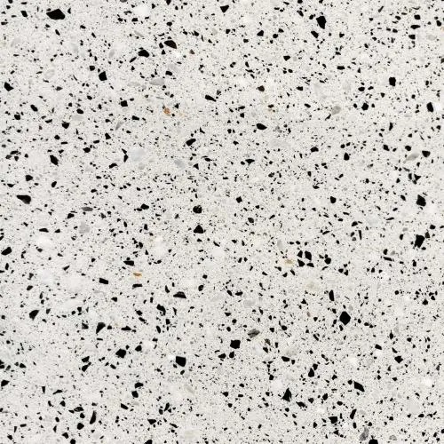 Customization Black Spots Artificial Stone Terrazzo 