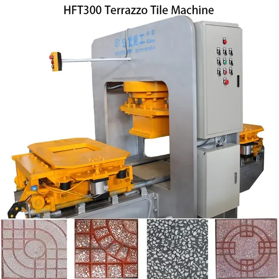 Terrazzo Stone Floor Tile Making Mosaic Pressing Machinery Terrazzo Tile Manufacturing Machines Polishing Tile Floor Tile Making Machine / Mosaic Making Machine 