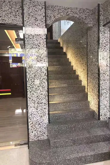 New Design Decoration Material Terrazzo Arfiticial Stone Indoor Outdoor Stairs and Steps Slabs for Floor and Wall Tiles 