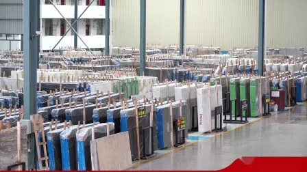 Polished/Honed Black and White and Brown Terrazzo Slab 