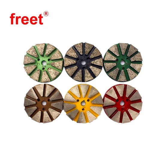100mm 4inch Easy Change Metal Polishing Pads Diamond Concrete Floor Grinding Disc 